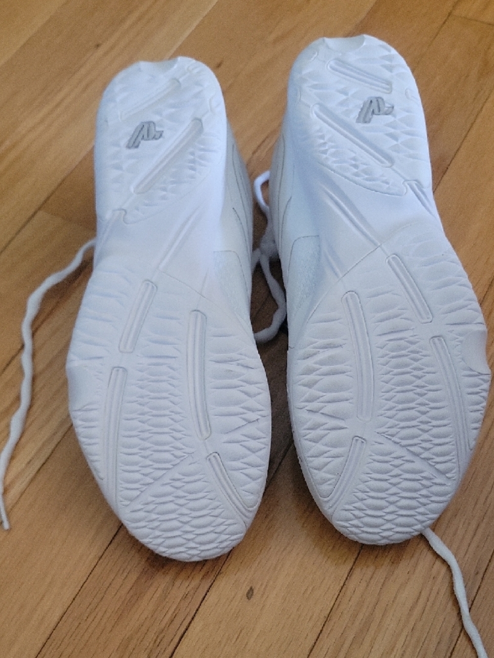 Varsity White Women's Athletic Sneakers - Picture 4 of 5